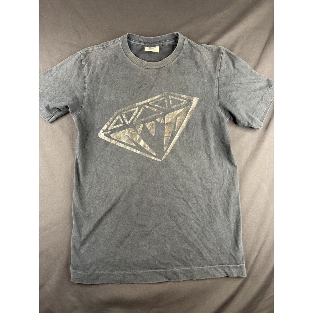 Billionaire Boys Club BBC Diamond Logo Men's Size S Short Sleeve Gray T-Shirt